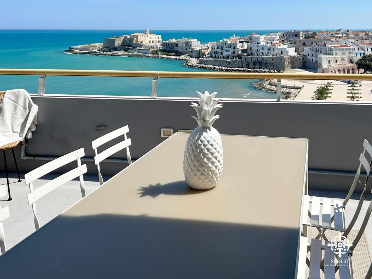 Апартаменты Infinito - Attico Sul Mare Вьесте Экстерьер фото