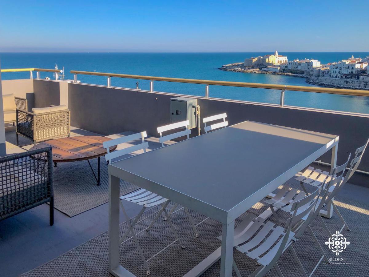 Апартаменты Infinito - Attico Sul Mare Вьесте Экстерьер фото